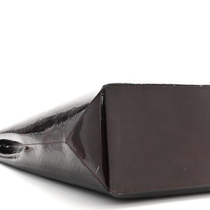 Louis Vuitton Vernis Wilshire GM Amarante 8 of 12