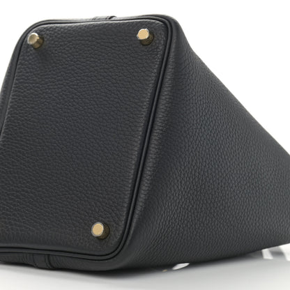 Hermes Taurillon Clemence Picotin Lock 18 PM Black 10 of 11