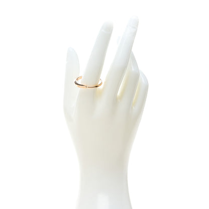 Tiffany 18K Rose Gold Lock Ring 63 10.5 2 of 6