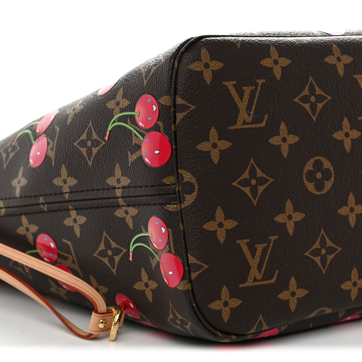 Louis Vuitton LV X TM Monogram Cerises Neverfull MM 9 of 10