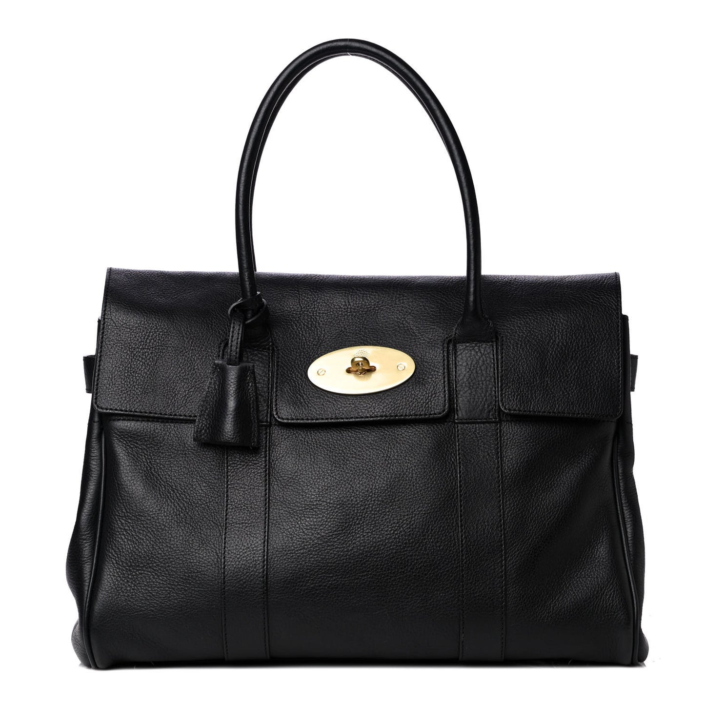 Classic Grain Calfskin Bayswater Black