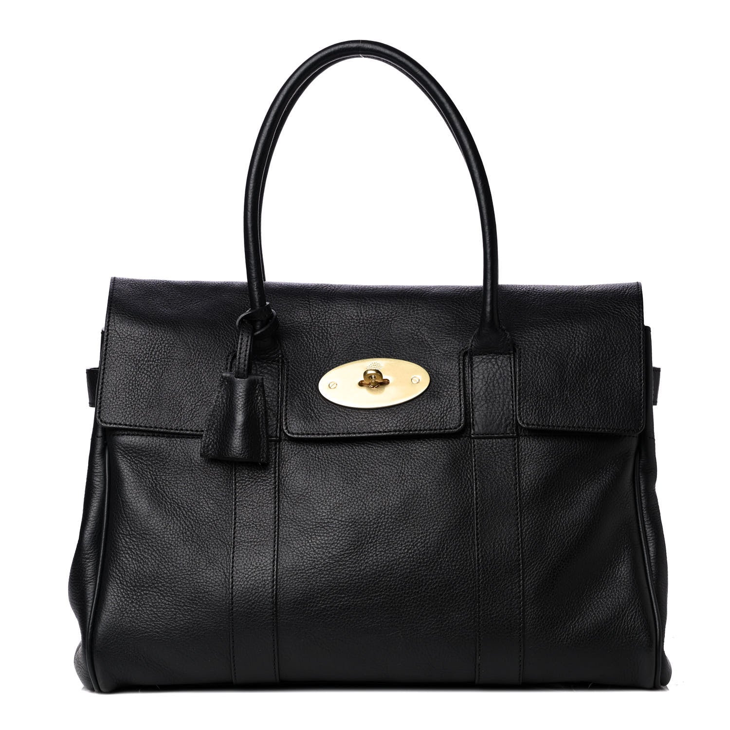 Mulberry Classic Grain Calfskin Bayswater Black 1 of 8