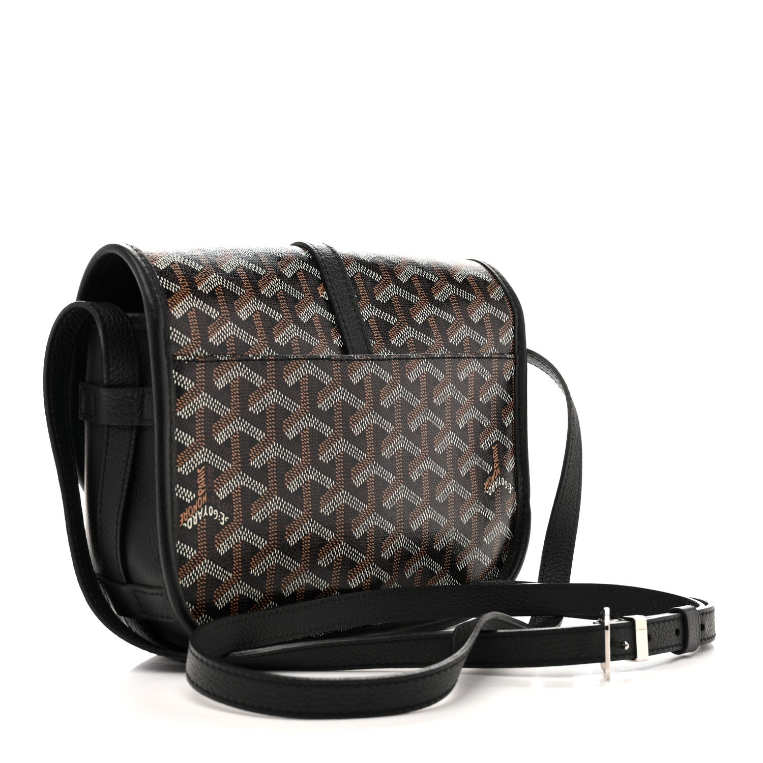 Goyard Goyardine Belvedere II PM Messenger Bag Black 3 of 11