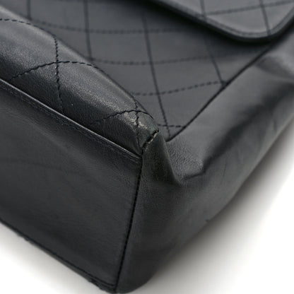 Chanel Lambskin Quilted CC Flap Shoulder Bag So Black 11 of 12