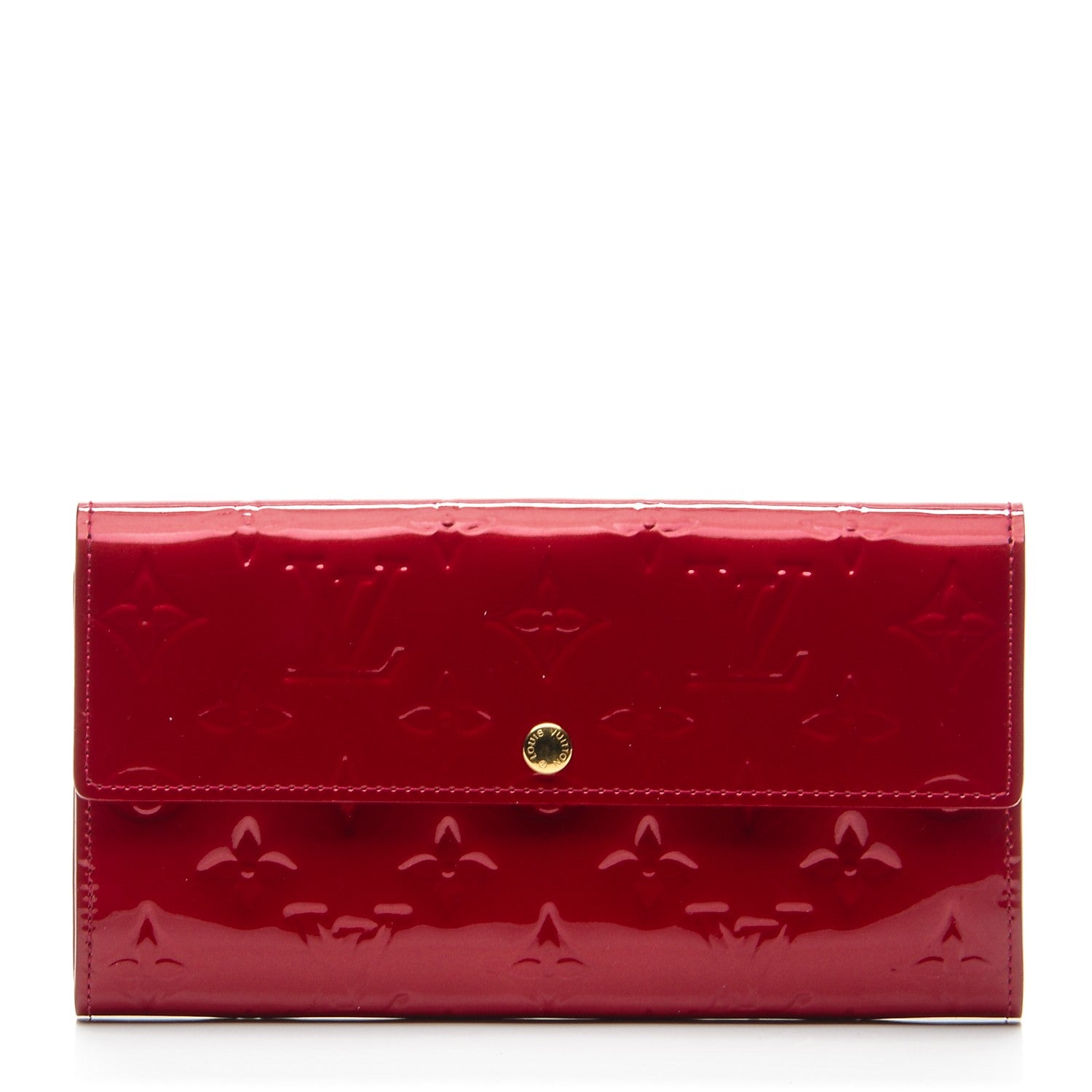 Louis Vuitton Vernis Sarah Wallet Pomme D'Amour 1 of 7