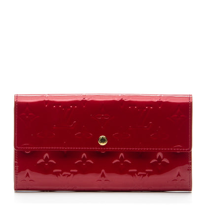 Louis Vuitton Vernis Sarah Wallet Pomme D'Amour 1 of 7