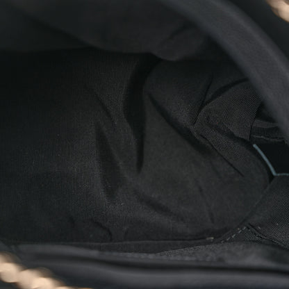 Chanel Caviar Quilted Rolled Up Bucket Drawstring Bag Black 5 of 10