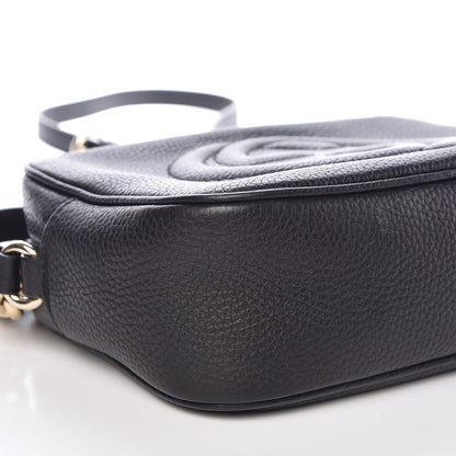 Gucci Pebbled Calfskin Small Soho Disco Bag Black 8 of 9