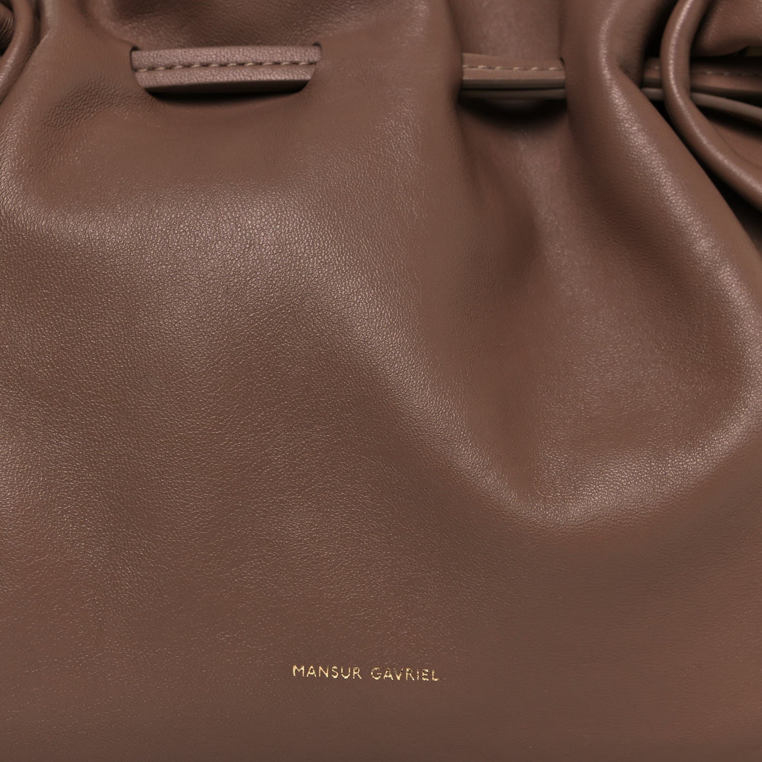 Mansur Gavriel Lambskin Mini Protea Bag Biscotto 7 of 11