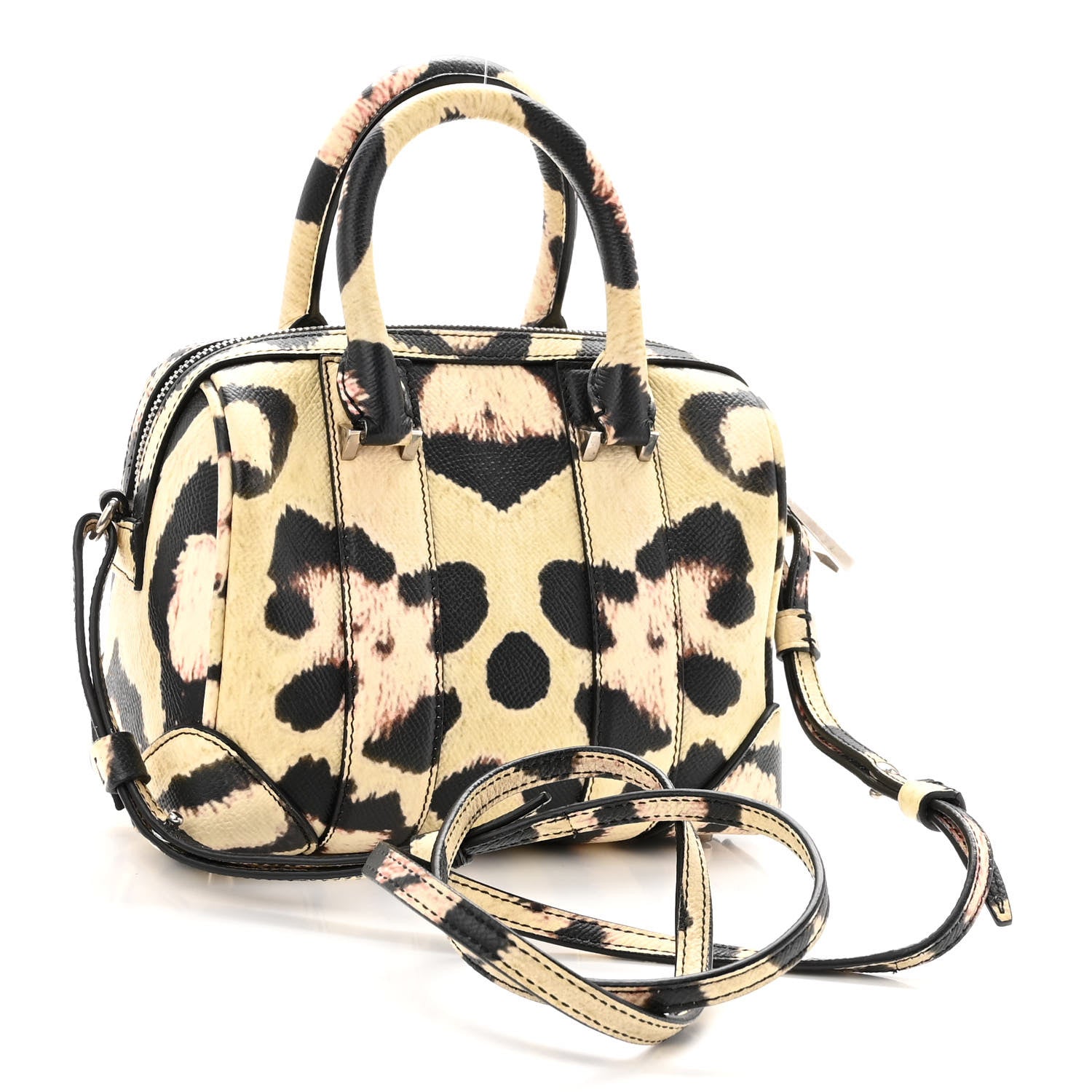 Givenchy Grained Calfskin Jaguar Print Micro Lucrezia Multicolor 3 of 10