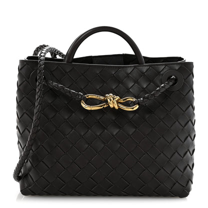 Bottega Veneta Nappa Intrecciato Small Andiamo Shoulder Bag Fondant 1 of 10