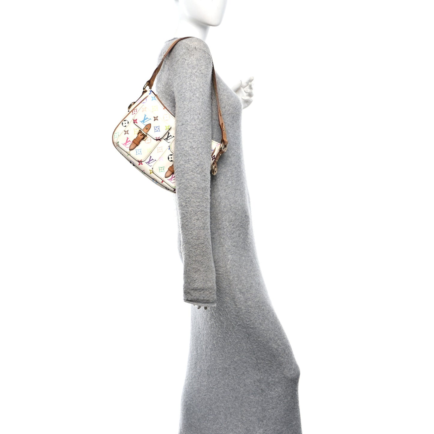 Monogram Multicolor Lodge PM White