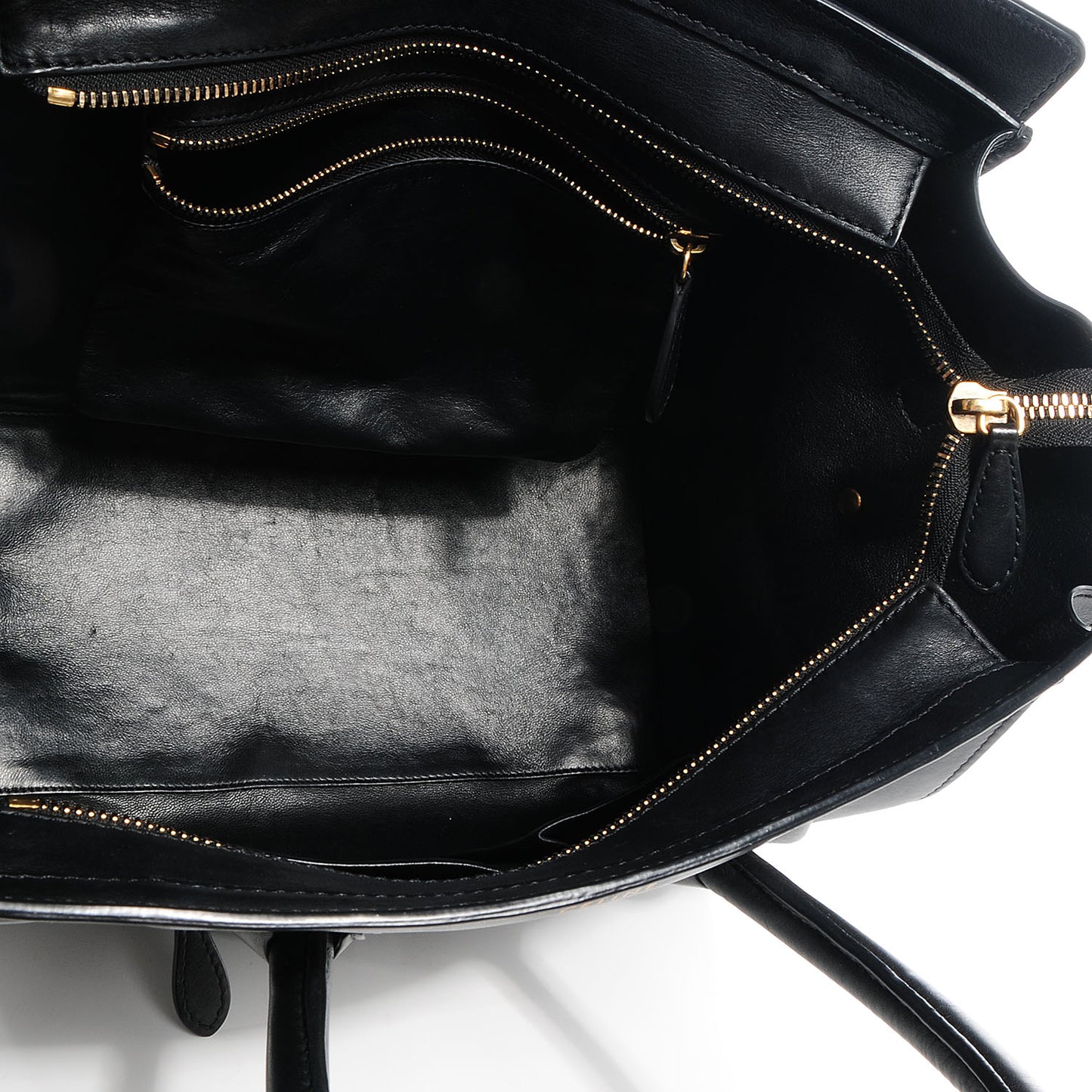 Smooth Calfskin Mini Luggage Black