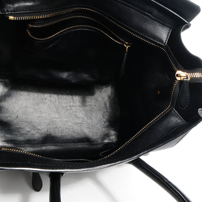 Celine Smooth Calfskin Mini Luggage Black 6 of 9