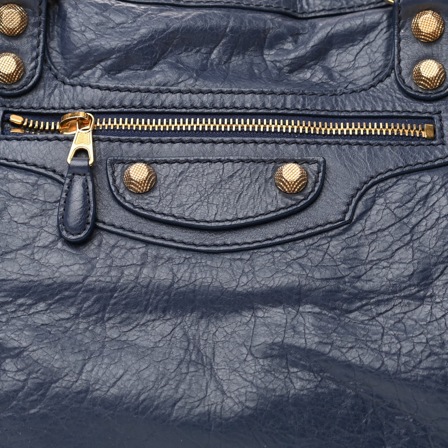 Agneau Giant 12 Gold Hardware City Gris Chartreux