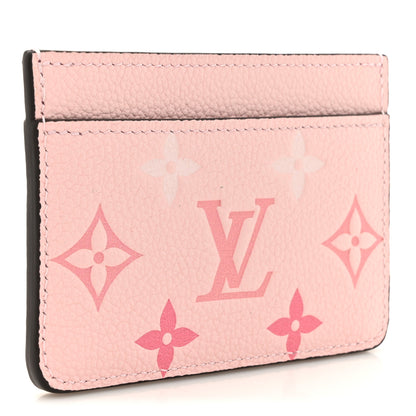 Louis Vuitton Empreinte Monogram Giant By The Pool Card Holder Bouton De Rose 3 of 8