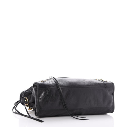 Balenciaga Agneau Classic Gold Hardware City Black 4 of 7