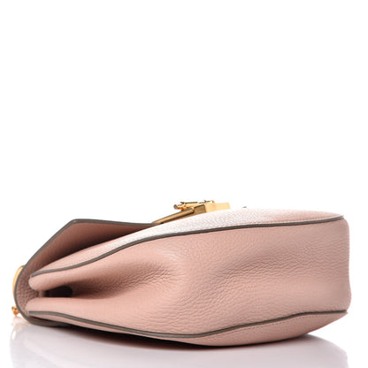 Chloe Grained Lambskin Medium Drew Shoulder Bag Cement Pink 4 of 6