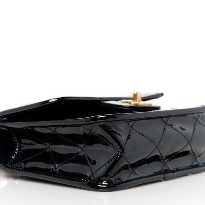 Chanel Patent School Memory Mini Top Handle Flap Black 10 of 12