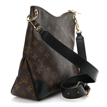 Louis Vuitton Monogram Odeon MM Black Black 3 of 10