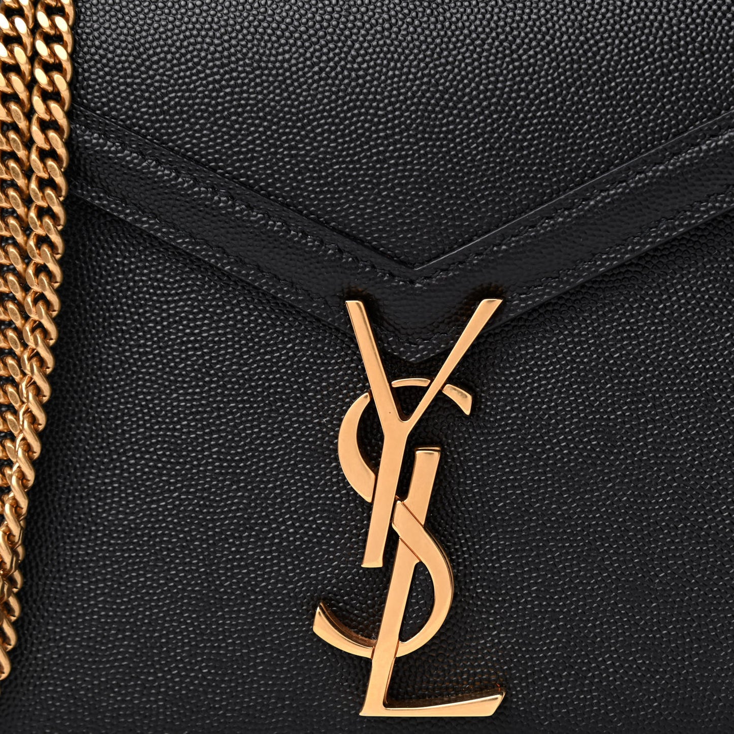 Grain De Poudre Monogram Cassandra Clasp Bag Black Rouge Legion