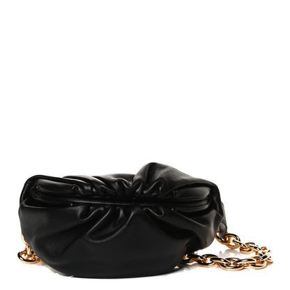 Bottega Veneta Nappa The Belt Chain Pouch Black 2 of 12