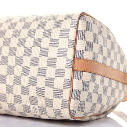 Louis Vuitton Damier Azur Speedy Bandouliere 30 10 of 12