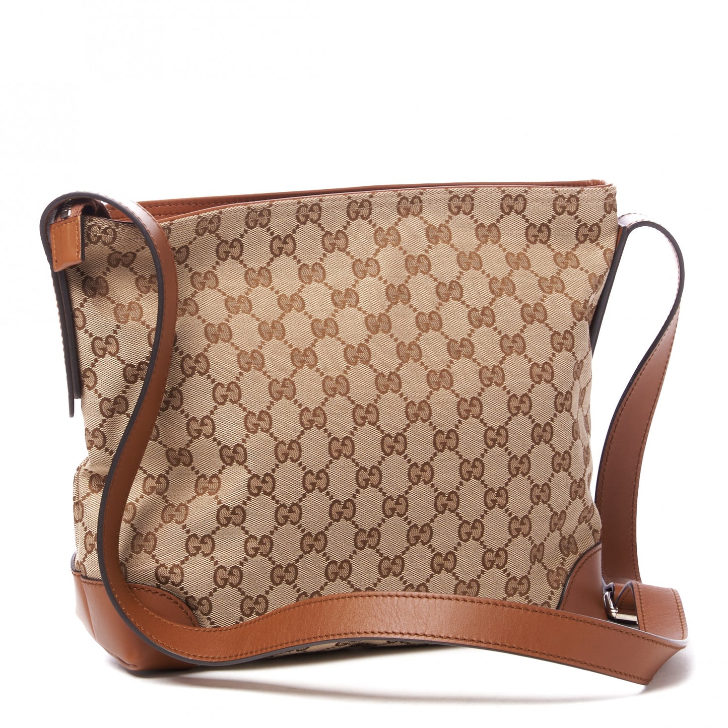 Monogram Messenger Brown