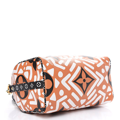 Louis Vuitton Monogram Giant Crafty Speedy Bandouliere 25 Creme Caramel 3 of 8