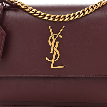 Saint Laurent Calfskin Medium Monogram Sunset Rouge Legion 8 of 11