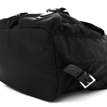 Prada Tessuto Nylon Saffiano Medium Backpack Black 10 of 10