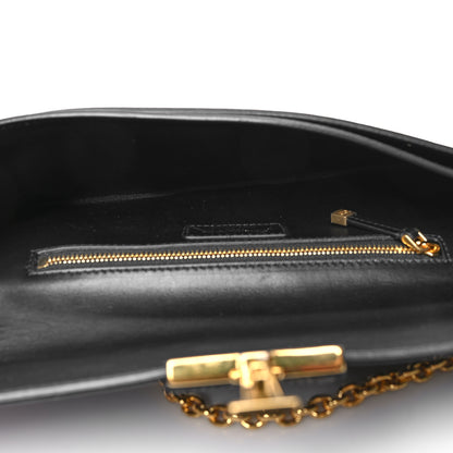 Christian Dior Calfskin 30 Montaigne Chain Pouch Black 5 of 11