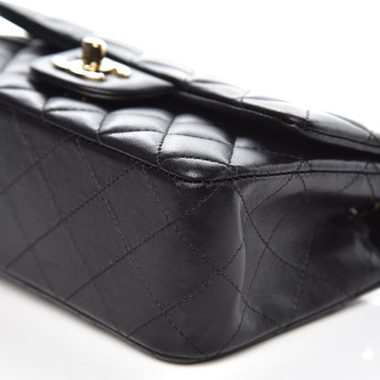 Chanel Lambskin Quilted Mini Rectangular Flap Black 9 of 11