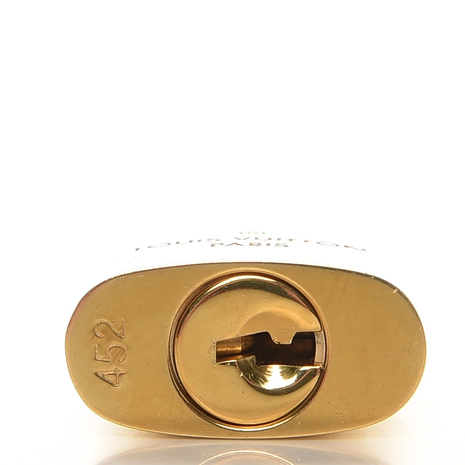 Louis Vuitton Brass Lock and 2 Keys Set #452 2 of 3