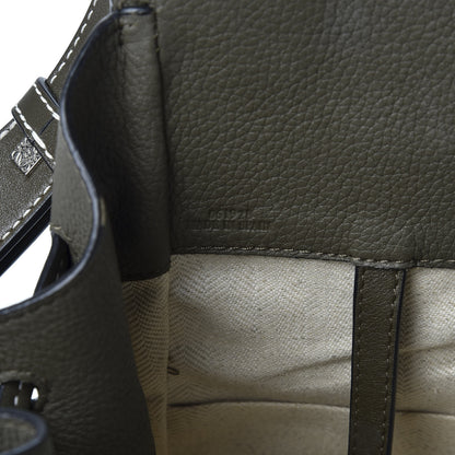 Loewe Calfskin Small Hammock Shoulder Bag Khaki Green 7 of 9
