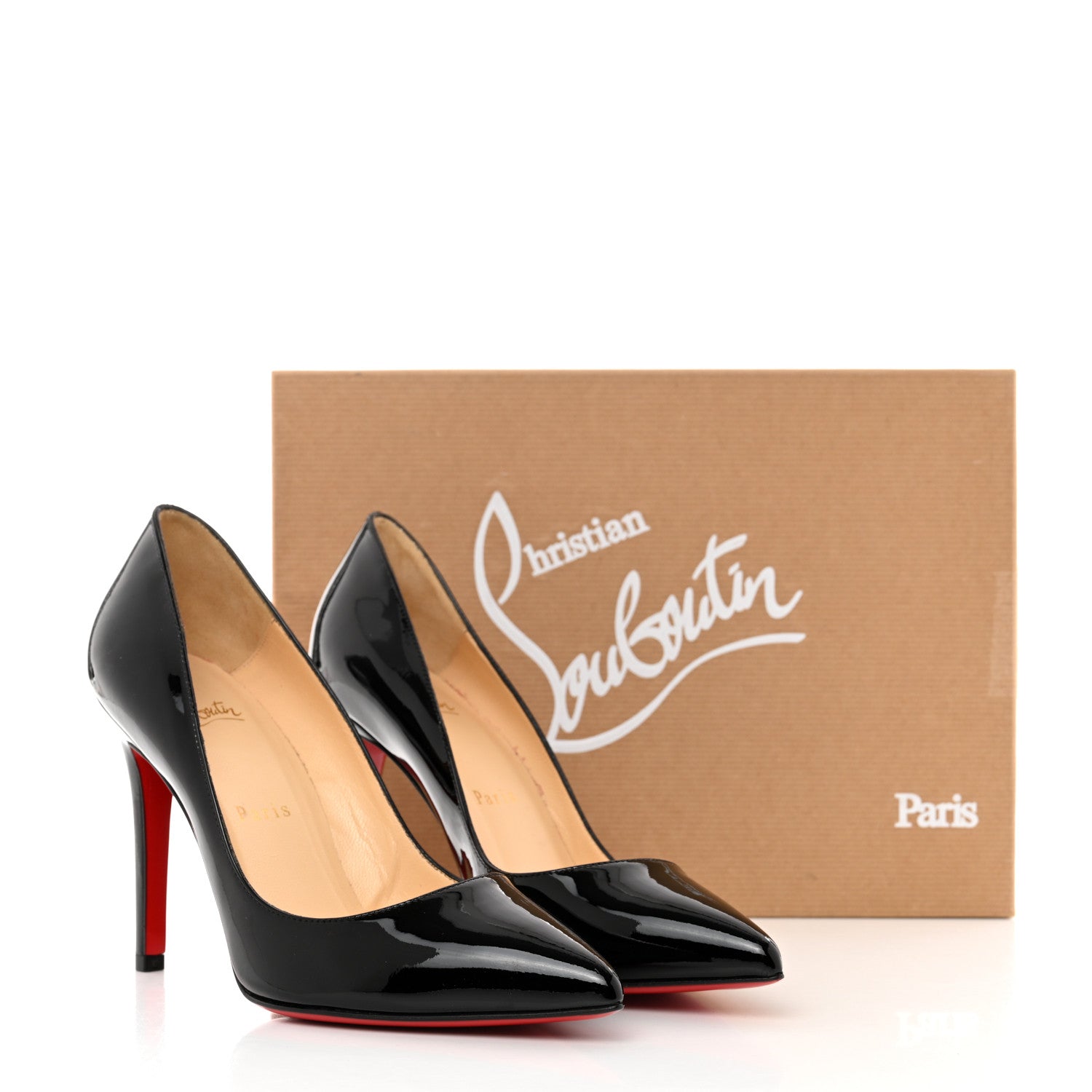 Christian Louboutin Patent Pigalle 100 Pumps 36.5 Black 8 of 8