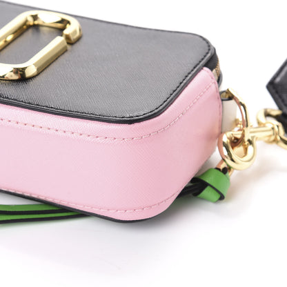 Marc Jacobs Saffiano Small Snapshot Camera Bag Black Multicolor 9 of 9