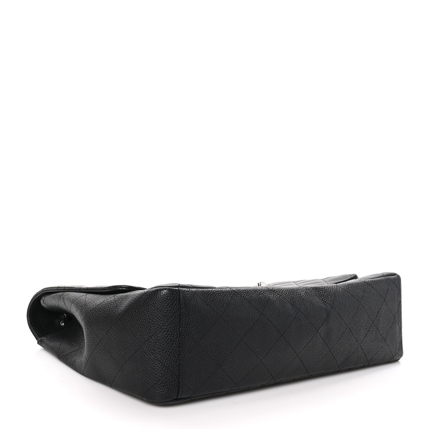 Chanel Caviar Quilted Maxi Single Flap Black 4 of 10