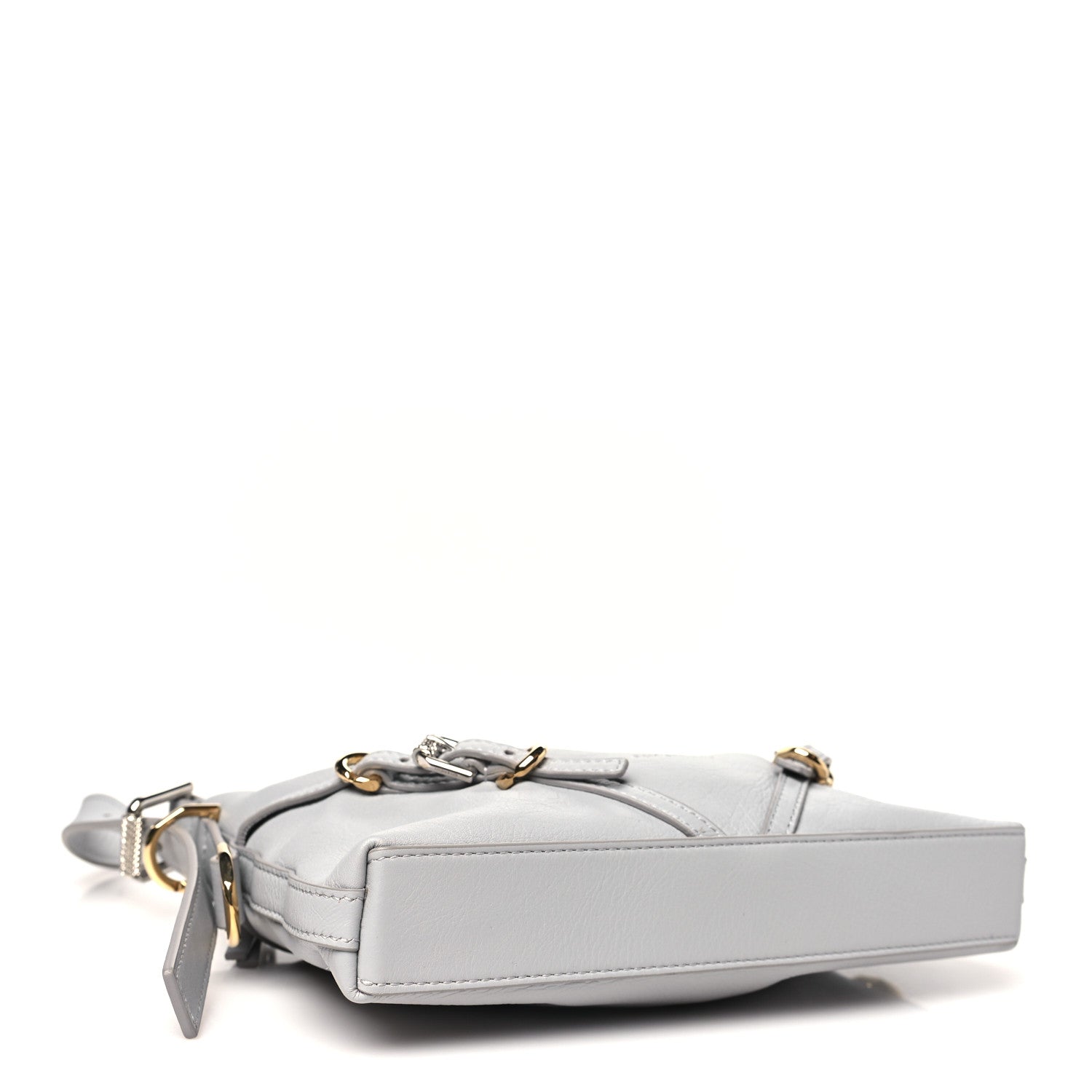 Givenchy Tumbled Calfskin Mini Voyou Boyfriend Party Bag Light Grey 4 of 11