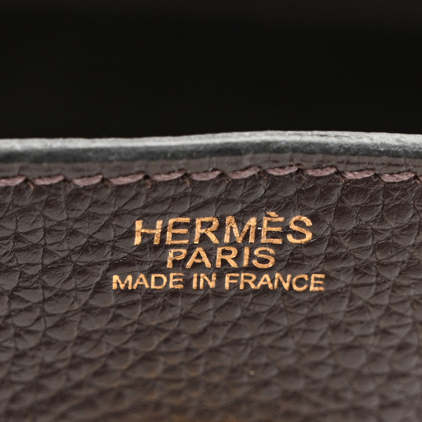 Taurillon Clemence Birkin 30 Chocolate
