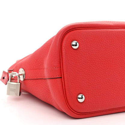 Hermes Taurillon Clemence Bolide 31 Rouge Tomate 9 of 10