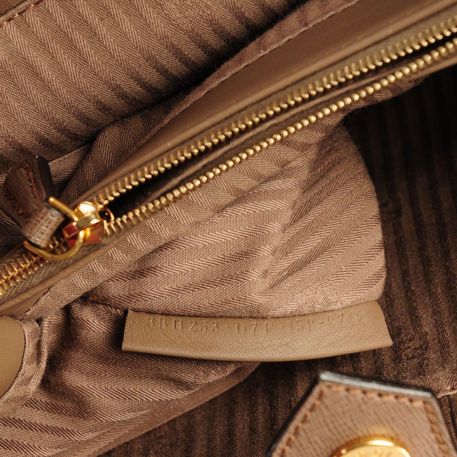 Fendi Vitello Elite Flamingo Petite 2Jours Tote Seppia 8 of 8