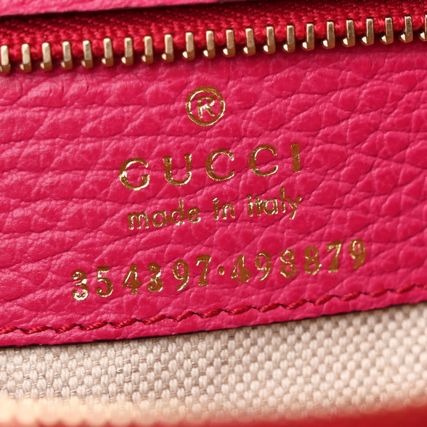 Gucci Dollar Calfskin Medium Swing Tote Blossom 6 of 11