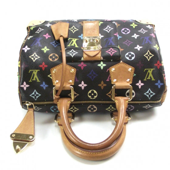 Monogram Multicolor Speedy 30 Black
