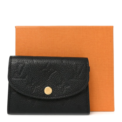 Louis Vuitton Empreinte Rosalie Coin Purse Black 7 of 7