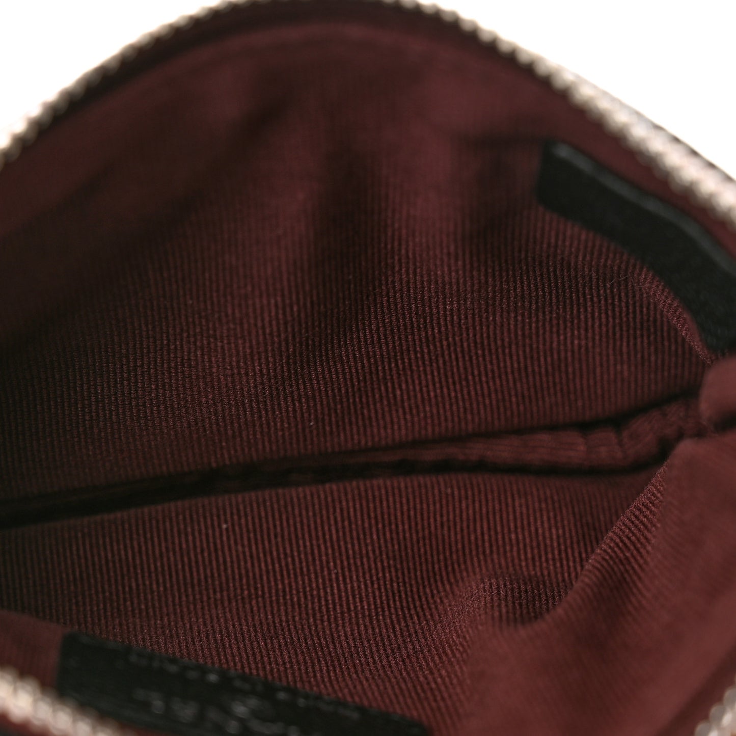 Caviar Quilted Small Cosmetic Case Black