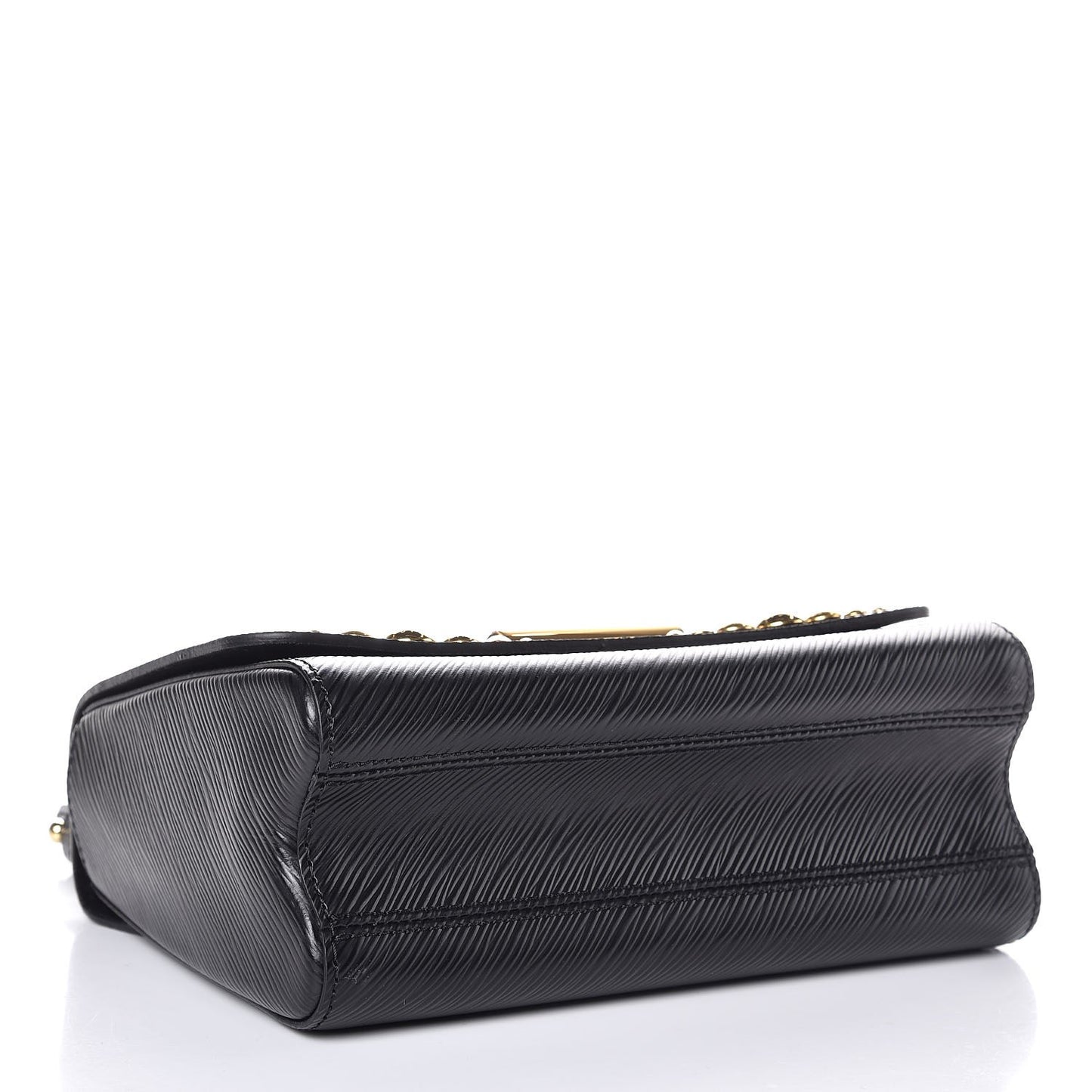 Epi Studded Sol Twist Shoulder Bag MM Black