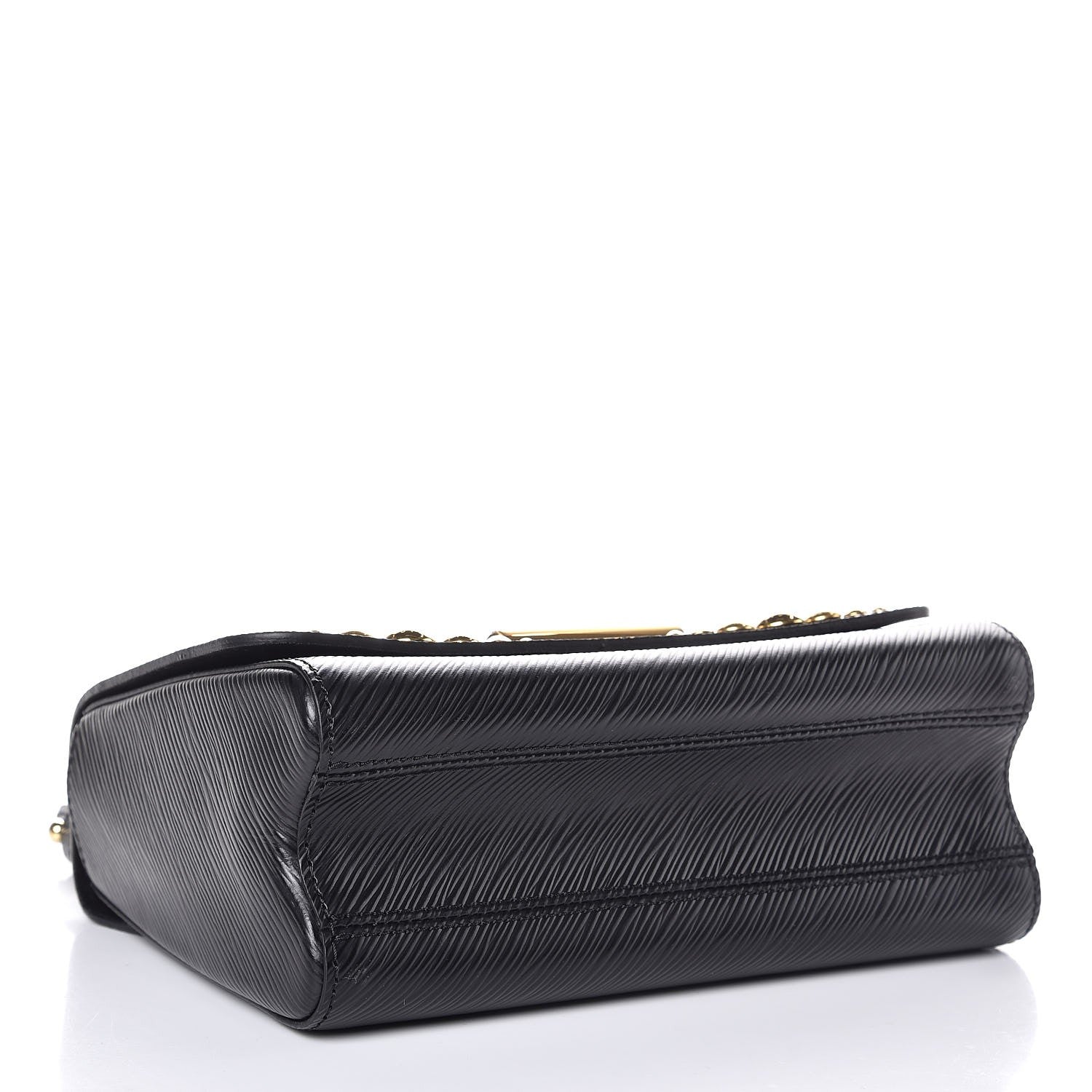 Louis Vuitton Epi Studded Sol Twist Shoulder Bag MM Black 4 of 7