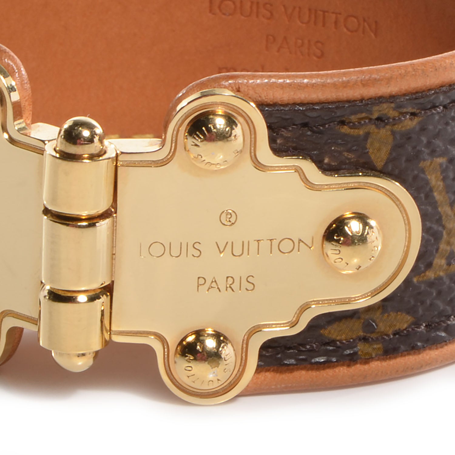 Louis Vuitton Monogram Save It Bracelet 19 7 of 8