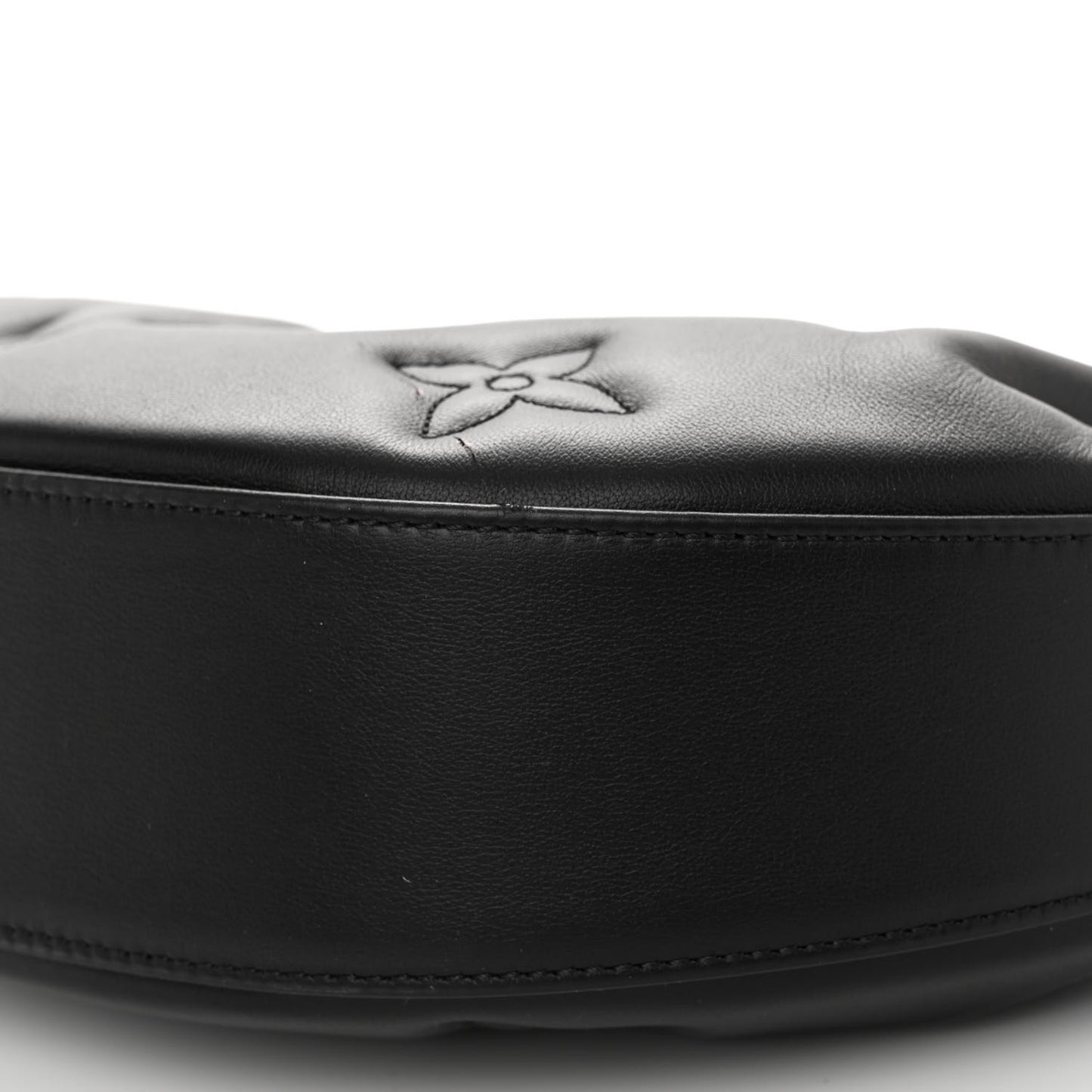 Calfskin Bubblegram Over The Moon Black